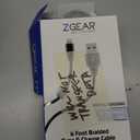 Zgear, Braided Cable Lightning 6' Metal Housing