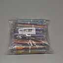 DAIKOYE 24 PCS 0.5mm 6-in-1 Multicolor Ballpoint Pen 6 Colors Transparent Barrel Ballpoint Pen for Office School Supplies Students Children Gift