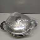 Stainless Steel Idli Maker with Lid, Idli Pot Steamer, 3 Plates (12 Idlies), Silver