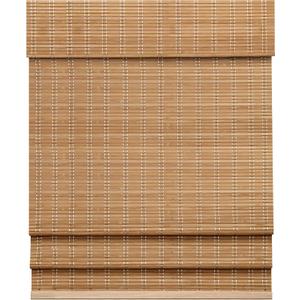 LazBlinds Cordless Bamboo Roman Shades, Light Filtering Window Treatment, Roll Up Bamboo Blinds for Windows, 47'' W x 60'' H