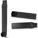 UD48S 4" Stainless Steel Telescoping Dryer Vent Kit - Flat Periscope for Whirlpool & All 4" Dryers, 90 to Straight Adjustable Dryer Duct (26-43in), Space Saving Vent Connector (Black)