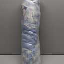 Nicole Miller New York PET Kendall Fluted Geo Cozy Couch Protector Pet Bed, Cozy & Calming, Non-Slip Bottom, Machine Washable, Blue, Large 40"x23"x4"