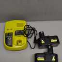 Upgraded High Capacity 7.0Ah Replacement for Ryobi 18V Battery and Charger Combo Compatible with Ryobi 18V Battery ONE+ P102 P103 P104 P105 P108 P109 P117 P118 2Packs and Chaerger