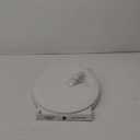 Mayfair Slow Close Round White Plastic Toilet Seat