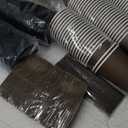 LITOPAK 100 Pack 10 oz Paper Coffee Cups with Lids, Sleeves, and Stirring Sticks for Coffee, Water, or Juice, Browm 10 Ounce Disposable Hot Paper Cups for Cafes, schools, offices, shops (Brown&10oz)