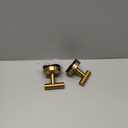 DGYB Large Cup Hooks for Bathrooms Set of 2 Gold Towel Hooks for Stainless Steel 15 Lb Removable Wall Hooks for Hanging Heavy Duty
