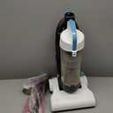 Amazon Basics Upright Bagless Vacuum Cleaner for Carpet and Hard Floors, Washable Filter, Crevice and Upholstery Tools, Detachable Handle, Lightweight, 1.7L Dust Cup, 25ft Cord, Black/White