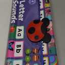 LEARNING BUGS Press to Learn Phonics, Interactive Letters and Sounds Talking Poster, Preschool & Kindergarten Learn to Read, Ages 3+