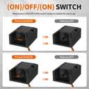 Liftgate Switch 264346 (ON)/Off/(ON) Compatible 3 Wire Lift Gate Control Switch Waterproof OEM Replacement for GPT-25 Box Truck Trailer