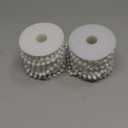 SHEUTSAN 2 Roll 8mm Pearls Beads Garland, 65 Feet Faux Pearls Beads, 22 Yard for Wedding Party Decoration (long)