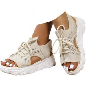Orthopedic Sandals for Women 2026 Summer Dressy Arch Support Walking Comfortable Breathable Open Toe Sport Sandals