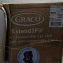 Graco Extend2Fit Convertible Baby Car Seat, Rear and Forward Facing, Adjustable Extension Panel for Extra Legroom, Gotham (2-in-1)