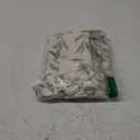 VOGOL Decorative Tie Up Curtains for Girls Room, Lovely Leaf Print Small Window Curtain Valance Top Pocket 18 Inch Long, One Panel, Green Leaves, Tie52x18