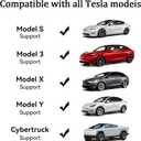 Portable Tesla Charger Level 1, 15Amp 110V, 1.65KW Tesla Electric Vehicle Charger, 21Ft Extension Cord, Plug-in Electric Car Home Charging Station,Compatible with All Tesla Models X/Y/3/S
