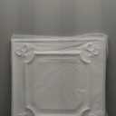Art3d Drop Ceiling Tiles 24x24 in White (12-Pack, 48 Sq.ft), Wainscoting Panels Glue Up 2x2