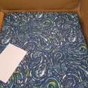 Arden Outdoor Deep Seat Cushion Set, Foam, 24x24, Blue Paisley, 1 Pack