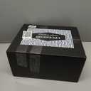 Cologne Organizer for Men, 5 Tier Black Cologne Shelf, Perfume Stand with Drawer and Hidden Compartment Perfume Display Holder - A Gift for Men