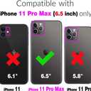 Asuwish Phone Case for iPhone 11 Pro Max 6.5 Zipper Wallet Cover with Tempered Glass Screen Protector and Leather Flip RFID Blocking Card Holder Cell iPhone11 11pro Promax i XI Plus Women Girls Green