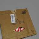 100 Red and White Paper Straws Bulk, Disposable Red Striped Drinking Straws Paper Cake Pop Sticks for Craft and Christmas Decoration (7.75inch)