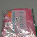 Falechay Womens Summer Tops Crewneck Short Sleeve Shirts Casual Chiffon Blouses Flowy Lace Hem Boho Clothing Trendy 2026 (XX-Large, Hot Pink)