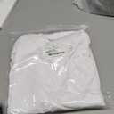 Runhit Men's Thermal Compression Shirt Fleece Lined Long Sleeve Thermal Shirts Athletic Base Layer Top Cold Weather Gear (Large, White)