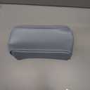 EACHY Travel Makeup Bag, Large Capacity Cosmetic Bag for Women, Waterproof PU Leather, Flat Open Portable Toiletry Bag for Skincare, Brushes & Travel Essentials (Medium, AJ-Blue)