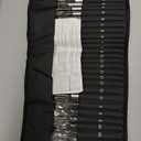 Nicpro 36pcs Paint Brush Set, Professional Paintbrushes with Palette Knife and Cloth Roll, Suitable for Artists and Beginners for Acrylic Painting, Oil, Watercolor, Gouache (Silver)