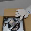 Upgrade Pure Copper Motor C350BN B Unit 50CFM Fan Compatible with Nutone 696N(695) B Unit, C-350C2/VC-307C2ND B Unit, C-350/370A-A Units Only, VC305AN, VC305C2N, 690-A, 696NC Bathroom Fan,2.0 Sones (Silver)