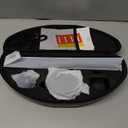 Virtual Air Drum Set, Electric Air Drum Sticks Kit, Carbon Fiber Drum Sticks & Pedals & Bluetooth Adapter Speaker, Electric Drum Set for Kids Beginners Adults (Black)