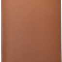 Comfyable Laptop Sleeve 13 Inch Precisely Compatible with MacBook Air M5 2026 & MacBook Pro/Neo A18, Faux Leather Cover Case, Brown