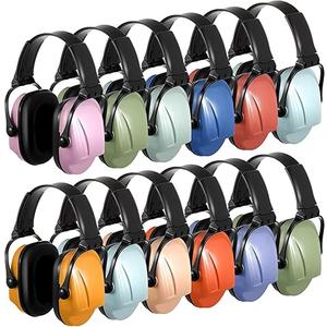 Amylove 12 Pcs Kids Ear Protection Noise Cancelling Headphones Ear Muffs Bulk 27db Adult Noise Reduction Hearing Earmuff