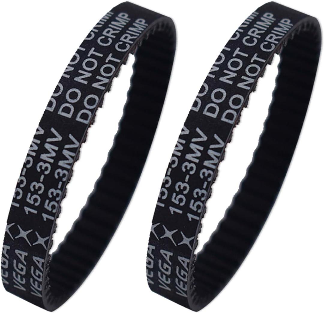 153-3MV-7 Short Belt Replacement for Shark Vacuum AZ2002 AZ2000 AZ2000W AZ2000WWK HZ2002 HZ2000 LA502 LA500 LA455 UV850 Front Soft Brush Part 153-3GT-7