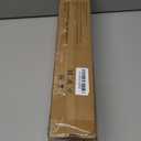 KAMANINA Antique Silver Curtain Rods for Windows 48 to 84 inch, 1 inch Adjustable Decorative Curtain Rod 32 to 86 inch (2.6-7.1ft), Single Drapery Rod with Twisted Cage Ends