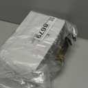 Lounsweer 12 Pieces Snowflake Christmas Stocking Holders Gold Metal Mantel Stockings Hangers Stand Christmas Ornament Hooks Metal Fireplace Clips for Xmas