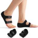 Plantar Fasciitis Relief & Arch Support Heel Cups - 2-in-1 Heel-to-Arch Support for Heel Spurs, Achilles Tendon & Foot Pain Relief for Women/Men