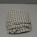 KKJIAF Ruffle Gingham Pillow Covers 26 x 26 Inches, Cotton Plaid Throw Pillow Shams Set of 2, Linen Feel Ruffled Plaid Pillow Cases with Envelope Closure for Sofa Bed (Sage Green Plaid)