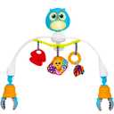 Baby Stroller Arch Toy with Relaxing Music & Lights - Adjustable Activity Arch & Play Accessories - Baby Bouncer Toy Bar, Carseat, Crib, Stroller Hanging Toys for Infants 0 Months Old & Up