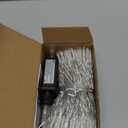 JMEXSUSS 300 LED 9.8x9.8Ft Curtain Lights Indoor with Remote, White Christmas Lights Plug in, 8 Modes White String Lights for Bedroom Wall Wedding Reception Dorm Party Backdrop Window Outdoor Decor