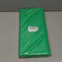 Pureegg Plastic Table Cloth Disposable 8 Pack, 54 x 108 Inch Table Cloths, St Patricks Day, Christmas Decorations, Tablecloths, Rectangle, Forest, Emerald, Plastic Cover, Leakproof & Sturdy, Green