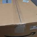 Amazon Basics No-Mess Hooded Enclosed Cat Litter Box with Odor Control and Swinging Door, Standard, 21" x 16" x 15", Multicolor