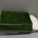HQ4US 4LEGS Dog Grass Pad with Tray Foldable Dog Litter Box High Walls, Odor Free Artificial Grass for Dogs Potty, Pee Pad Holder, Seamless, No Assembly, Waterproof, Easy Clean, Portable for Travel