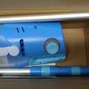 Cordless Pool Vacuum Above & Inground Pools, Powerful 1590 GPH Suction,Handheld Telescopic Pole up to 85.45", 1H Runtime, 2L Debris Bin, Rechargeable Pool Cleaner for Spas & Hot Tubs