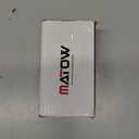 MATOW 53mm Calibrated Espresso Tamper, Calibrated Coffee Tamper with Spring Loaded Wooden Handle Stainless Steel Flat Base, Professional Barista Espresso Hand Tamper