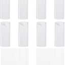 8pcs Picture Hangers, Picture Frame Hangers with 24 Adhesive Strips Drill-Free No Nails Damage Photo Hooks for Home School Office