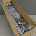 SNTD Dish Drying Rack - Small Dish Rack for Kitchen Counter, Stainless Steel Dish Drainer with Utensil Holder and Drainboard, 11" W x 15" L (Grey) (Gray)