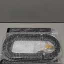 KALYLOC Floating Shelves for Wall, Hanging Shelves Wall Shelf for Plants, Decorative Wall Mounted Shelves for Living Room Bedroom Bathroom Home Office Kitchen, Black Wood Set of 2