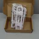 Jetec 10 Pieces Cabinet Locks for Babies, U-Shaped Proofing Drawers Safety Child Locks Adjustable, Easy to Use Childproof Latch for Knob Handle on Kitchen Door Storage Cupboard Closet (White)