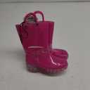 Western Chief Kids Waterproof Light Up Rain Boots With Handles for Easy On and Off for Boys and Girls Size 11