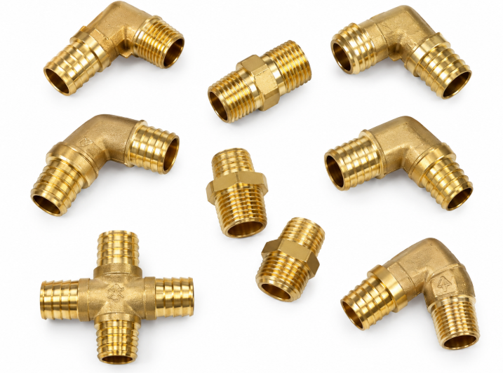 Aquasana Whole House Water Filter Replacement Hardware – Brass Plumbing Fittings & Adapters – EQ-1000-AST-UV Compatible