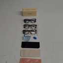 CCVOO Stylish Reading Glasses for Women, Eyeglasses, Blue Light Readers for Women, Computer Eye Glasses, Cheaters (A2 Smoky Safari)